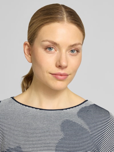 Tom Tailor pullover van puur katoen Marineblauw - 3