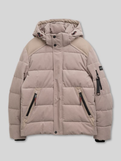 Tom Tailor Steppjacke mit Ärmeltasche Taupe 2
