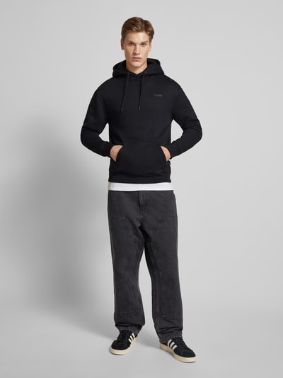 Blend Hoodie met capuchon, model 'Downton' Zwart - 1