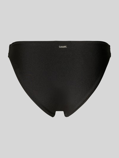 JOOP! COLLECTION Figi bikini damskie JOOP! Collection;Mieszanka materiałów z dodatkiem streczu;Dopasowany krój;Elastyczny pas;Nadruk z logo;Aplikacja z metką Czarny 3