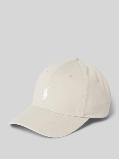 Polo Ralph Lauren Basecap mit Logo-Stitching Sand 1