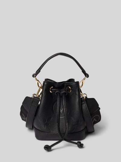 VALENTINO BAGS Handtasche mit Strukturmuster Modell 'SAMBA' Black 1