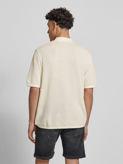 Jack & Jones Freizeithemd mit Knopfleiste Modell 'ORION' Weiss 5