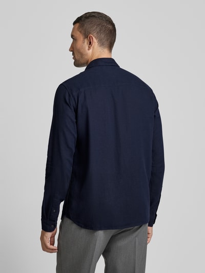 Jack & Jones Premium Vrijetijdsoverhemd met kentkraag, model 'RYDER' Donkerblauw - 5