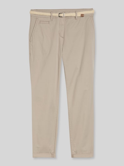 Tom Tailor Slim Fit Chino aus Baumwoll-Mix Taupe 2