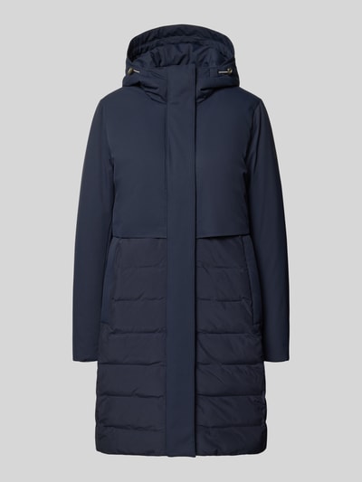 camel active Steppjacke mit Kapuze und Eingrifftaschen Dunkelblau 2