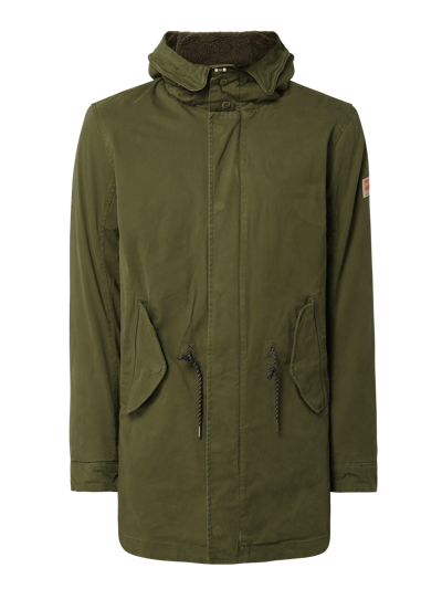 Scotch & Soda Parka met wattering Olijfgroen - 2