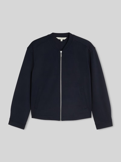 Tom Tailor Regular Fit Kurzblazer aus Viskose-Mix  Marine 2
