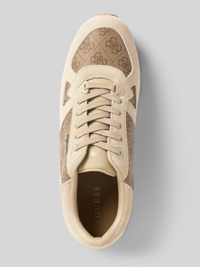 Guess Sneakers met labelapplicatie, model 'TRESA' Beige - 3
