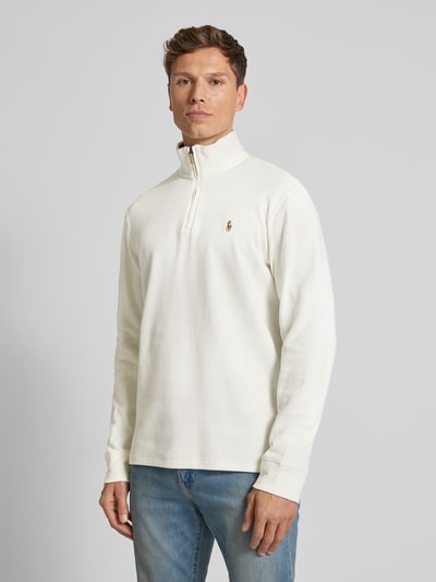 Polo Ralph Lauren Strickpullover mit Logo-Stitching Offwhite 4