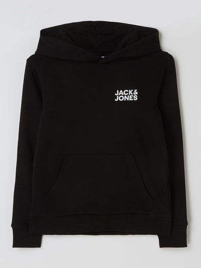 Jack & Jones Hoodie mit Känguru-Tasche  Schwarz 1
