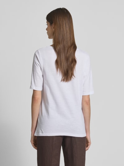 Soyaconcept T-Shirt mit Rundhalsausschnitt Modell 'Babette' Weiss 5