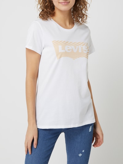 Levi's® T-Shirt mit Logo Weiss 4