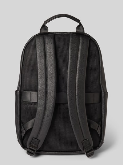bugatti Rucksack mit Logo-Prägung Modell 'RICO' Black 4