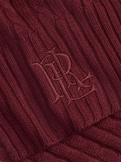 Lauren Ralph Lauren Schal mit Logo-Stitching Bordeaux 2
