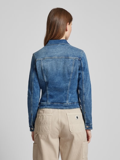 QS Jeansjacke mit Brustpattentaschen Blau 5