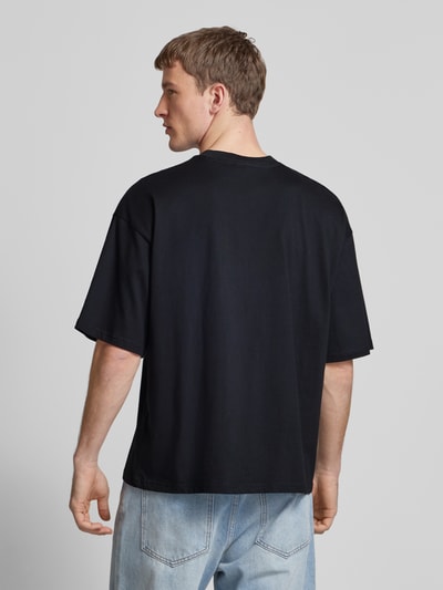 REVIEW T-Shirt mit Label-Print Black 5