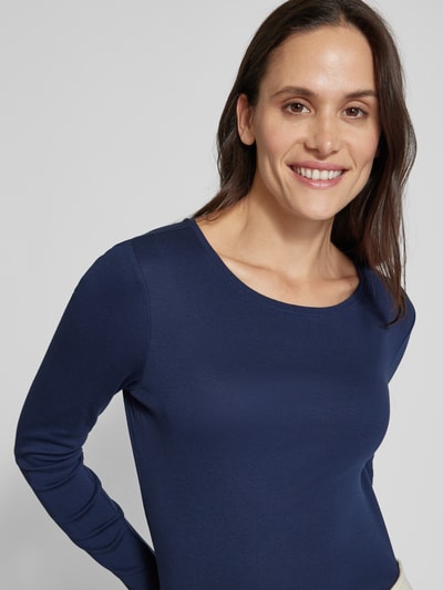 Christian Berg Woman Longsleeve met ronde hals Donkerblauw - 3