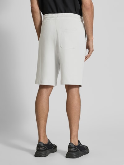 Tom Tailor Denim Relaxed fit sweatshorts van katoenmix Lichtgrijs - 5