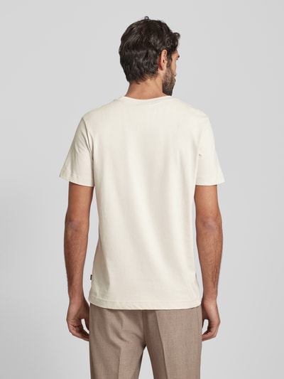 JOOP! Collection T-shirt met motiefprint, model 'Brisko' Beige - 5