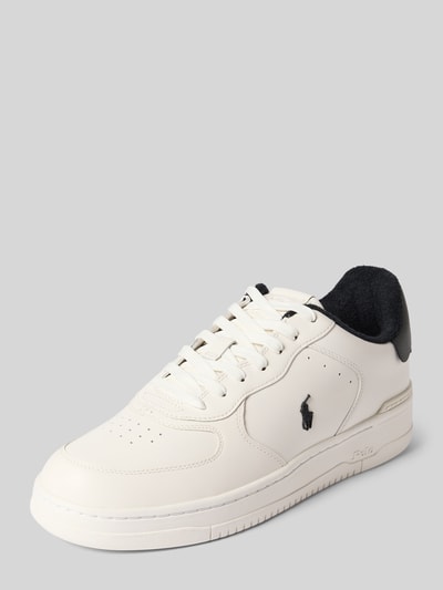 Polo Ralph Lauren Low-top-sneakers van echt leer Wit - 1