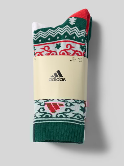 adidas Sportswear Socken mit Label-Print im 3er-Pack Gruen 3