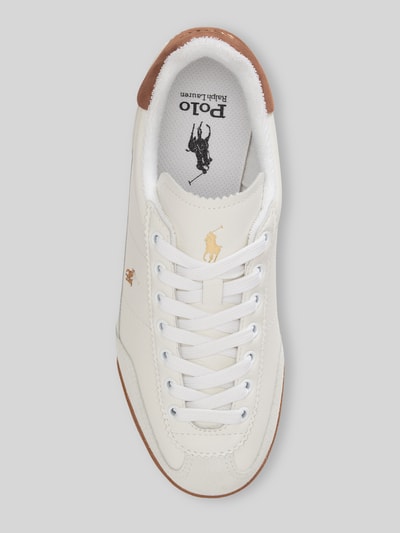 Polo Ralph Lauren sneakers van echt leer Wit - 3