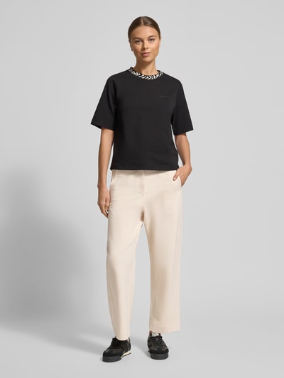 Marc Cain Relaxed Fit Hose mit Eingrifftaschen Sand 1