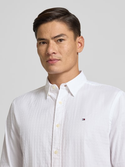 Tommy Hilfiger Regular fit vrijetijdsoverhemd van puur katoen Wit - 3