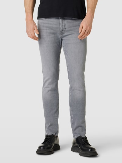 Tommy Hilfiger Jeansy o kroju slim fit z 5 kieszeniami model ‘BLEECKER’ Jasnoszary 4