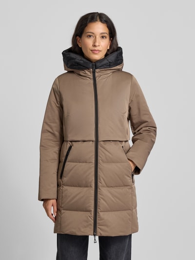 Amber & June Jas met capuchon Middenbruin - 4