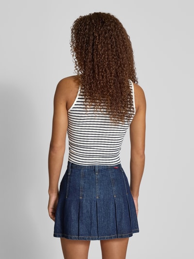Only Slim Fit Tank Top mit Wickeloptik Modell 'SANDY' Marine 5
