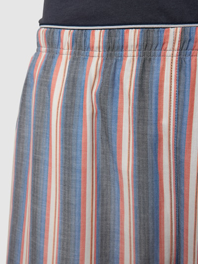 Schiesser Pyjama met moderne casual pasvorm, model 'Selected Premium' Marineblauw - 2