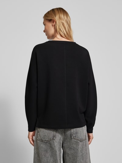 s.Oliver RED LABEL Sweatshirt mit Teilungsnähten Black 5