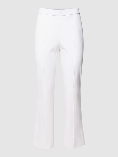 Raffaello Rossi Flared Cut Schlupfhose mit Ziernähten Modell 'MACY' Weiß 2