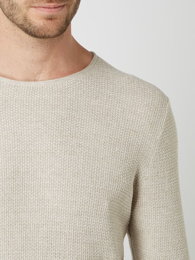 NOWADAYS Pullover aus Baumwolle Offwhite 3
