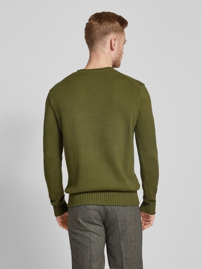 Polo Ralph Lauren Gebreide pullover met labelstitching Kaki - 5