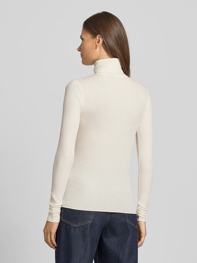 Polo Ralph Lauren Longsleeve aus Lyocell-Mix in Strick-Optik Weiss 5