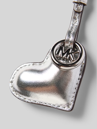 MICHAEL Michael Kors Anhänger mit Dornschließe und Label-Applikation Silber 2