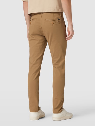 Blend Slim fit broek met knoopsluiting, model 'BHNATAN' Beige - 5