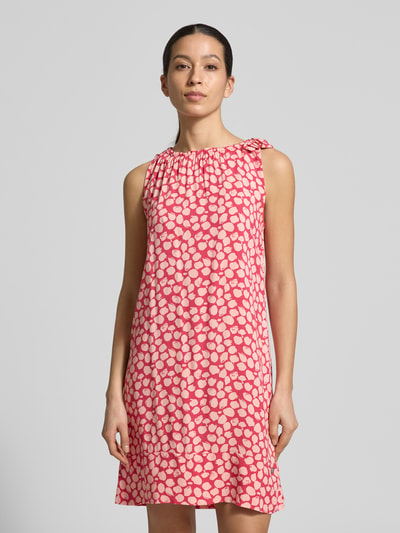 ZABAIONE Midikleid aus reiner Viskose Pink 4