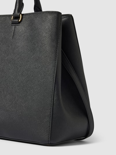 Lauren Ralph Lauren Handtasche mit Label-Applikation Modell 'HANNA' Black 3