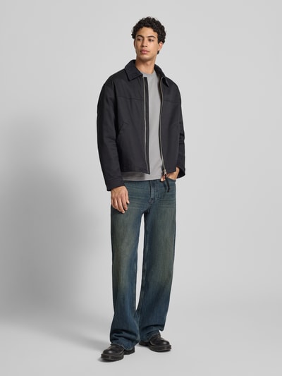 G-Star Raw Jeansy z szeroką nogawką i wpuszczanymi kieszeniami Jeansowy niebieski 1