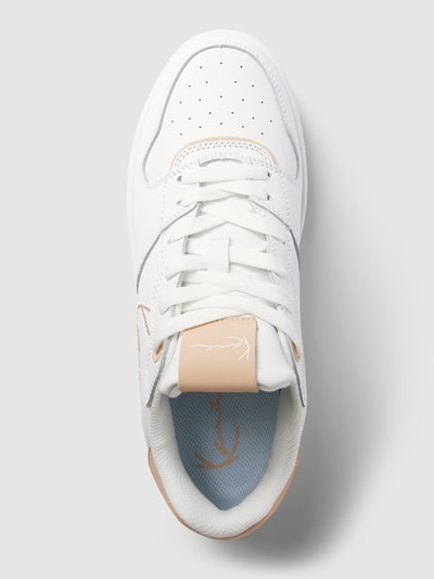 KARL KANI Sneaker mit Label-Details Weiss 3