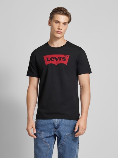 Levi's® T-Shirt mit Logo-Print Modell 'SETIN' Black 4