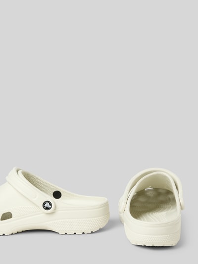 Crocs Hausschuhe mit Label-Detail Ecru 2