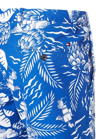 Tommy Hilfiger Chino Shorts mit Allover Muster Modell Brooklyn royal online kaufen