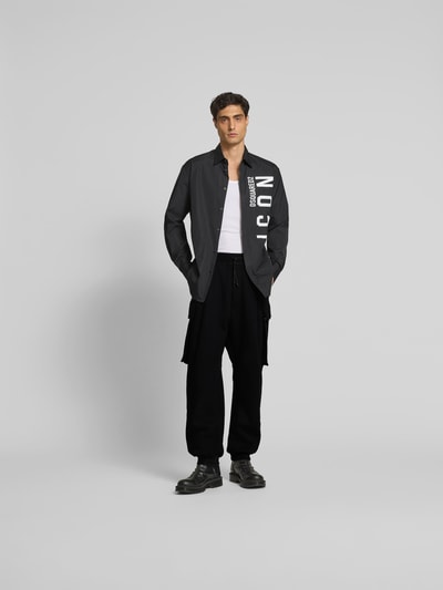 Dsquared2 Balloon Fit Sweatpants mit Cargotaschen Black 1