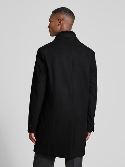 HECHTER PARIS Mantel aus Woll-Mix Black 5