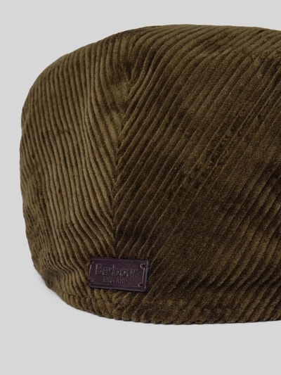 Barbour Schiebermütze aus Baumwoll-Cord Modell 'WESTDALE' Oliv 2